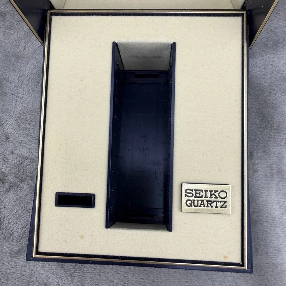 Vintage Seiko Watch Box 80s